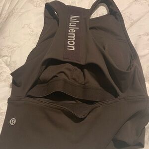 lululemon athletica Brown Tank Top